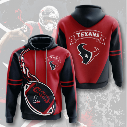 Amazon Sports Team Nfl Houston Texans Hoodie 3D