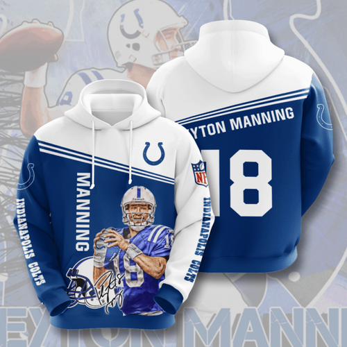 Amazon Sports Team Nfl Indianapolis Colts Hoodie 3D