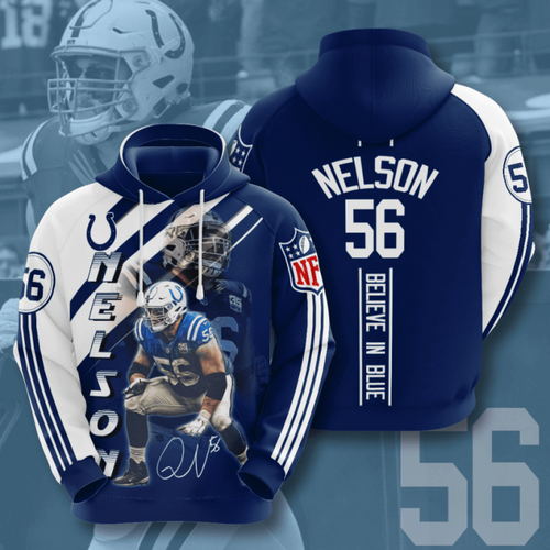 Amazon Sports Team Nfl Indianapolis Colts Hoodie 3D