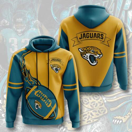 Amazon Sports Team Nfl Jacksonville Jaguars Hoodie 3D