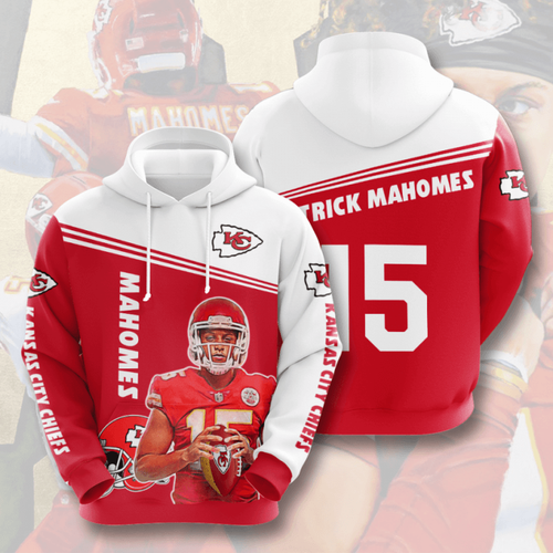 Amazon Sports Team Nfl Kansas City Chiefs Hoodie 3D