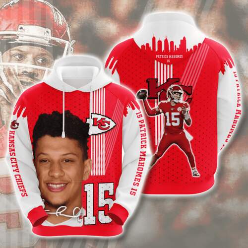 Amazon Sports Team Nfl Kansas City Chiefs Hoodie 3D