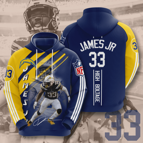 Amazon Sports Team Nfl Los Angeles Chargers Hoodie 3D