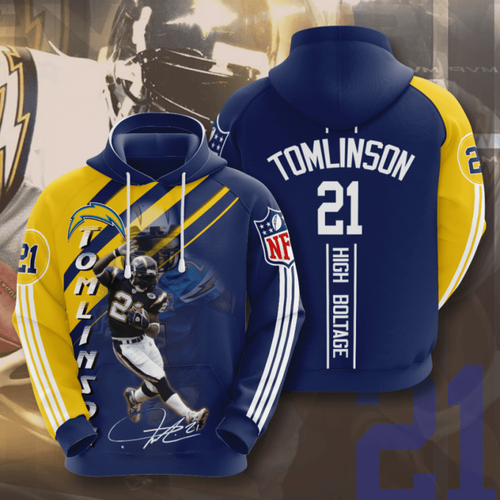 Amazon Sports Team Nfl Los Angeles Chargers Hoodie 3D