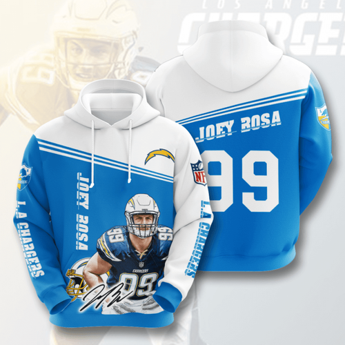Amazon Sports Team Nfl Los Angeles Chargers Hoodie 3D
