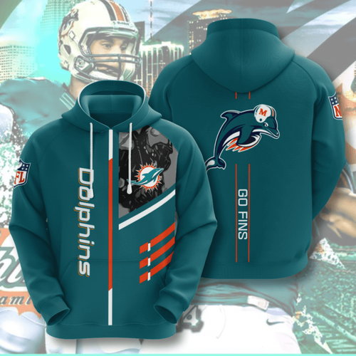 Amazon Sports Team Nfl Miami Dolphins Hoodie 3D