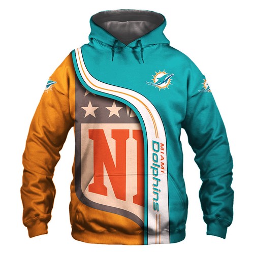Amazon Sports Team Nfl Miami Dolphinshoodie Hoodie 3D