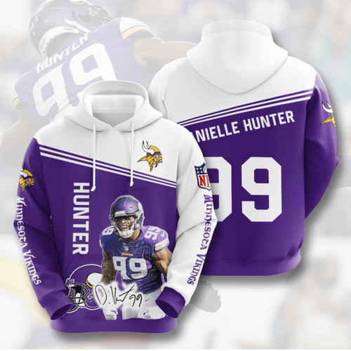 Amazon Sports Team Nfl Minnesota Vikings Hoodie 3D