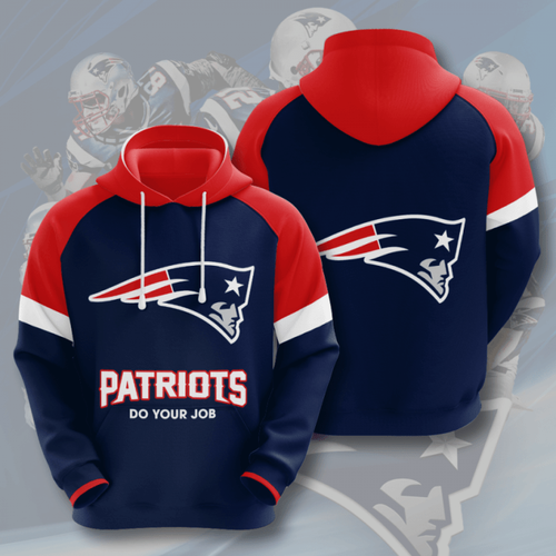 Amazon Sports Team Nfl New England Patriots Hoodie 3D