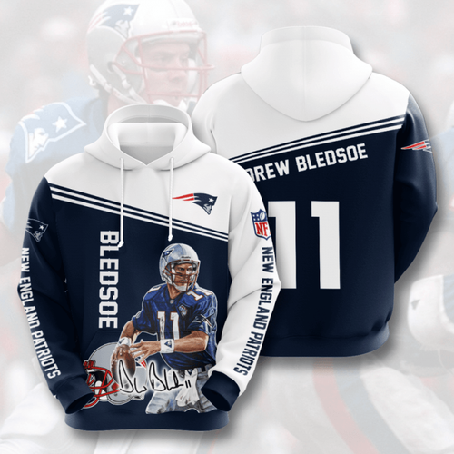 Amazon Sports Team Nfl New England Patriots Hoodie 3D