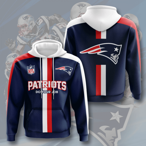 Amazon Sports Team Nfl New England Patriots Hoodie 3D