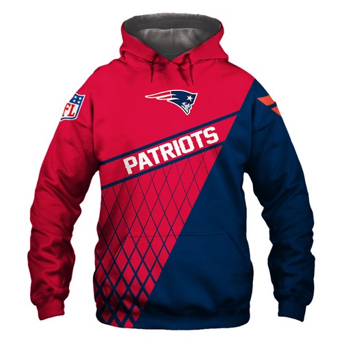 Amazon Sports Team Nfl New England Patriots Official Hoodie 3D
