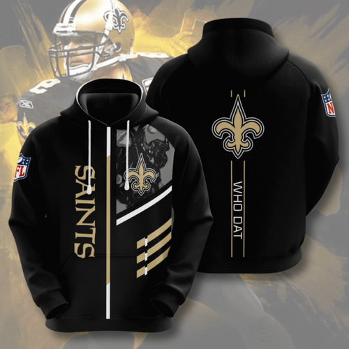 Amazon Sports Team Nfl New Orleans Saints Hoodie 3D