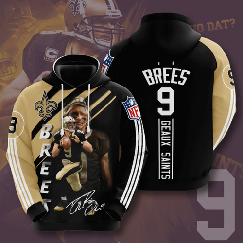 Amazon Sports Team Nfl New Orleans Saints Hoodie 3D