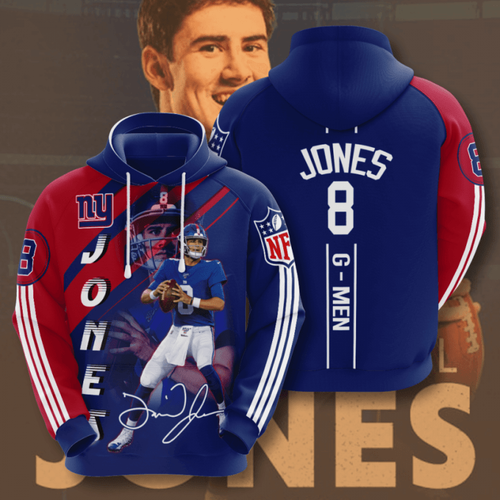 Amazon Sports Team Nfl New York Giants Hoodie 3D