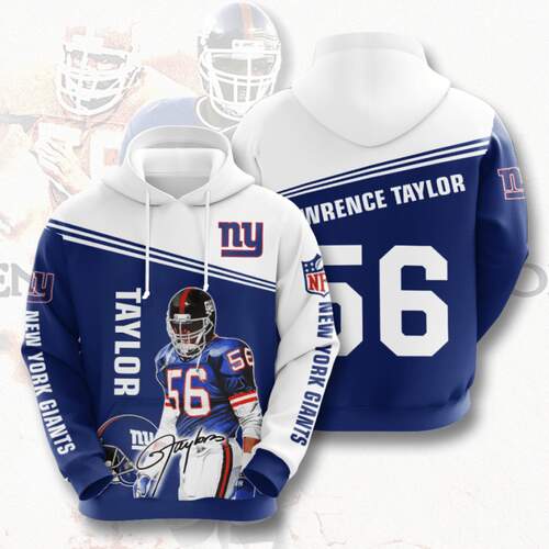 Amazon Sports Team Nfl New York Giants Hoodie 3D