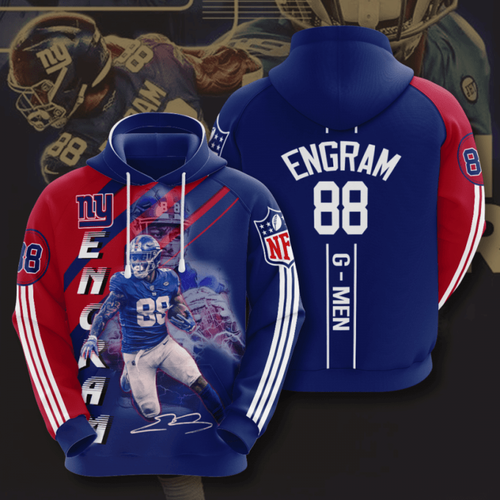 Amazon Sports Team Nfl New York Giants Hoodie 3D