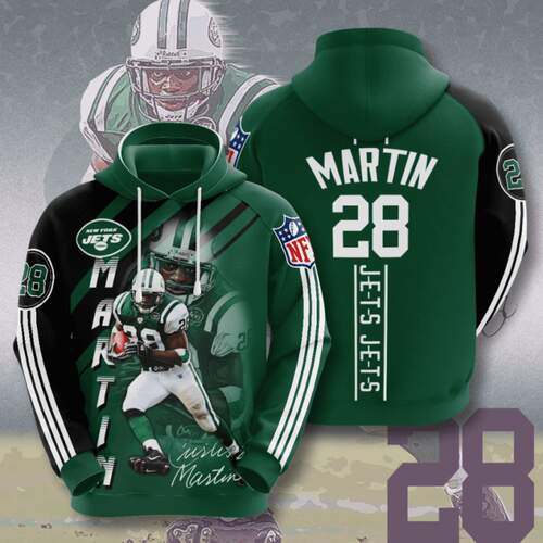 Amazon Sports Team Nfl New York Jets Hoodie 3D