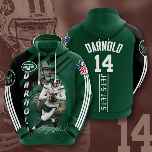 Amazon Sports Team Nfl New York Jets Hoodie 3D