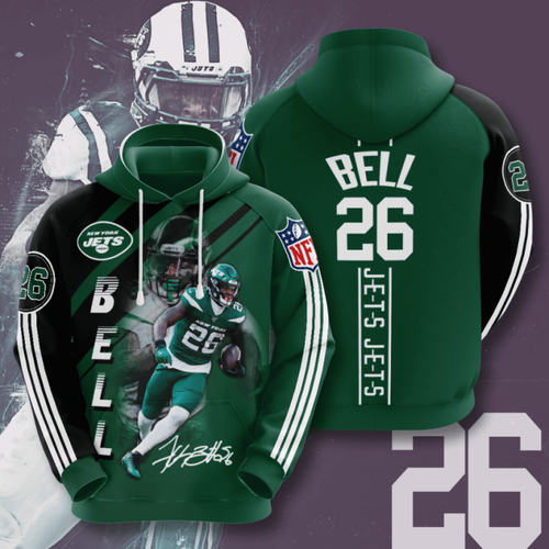 Amazon Sports Team Nfl New York Jets Hoodie 3D