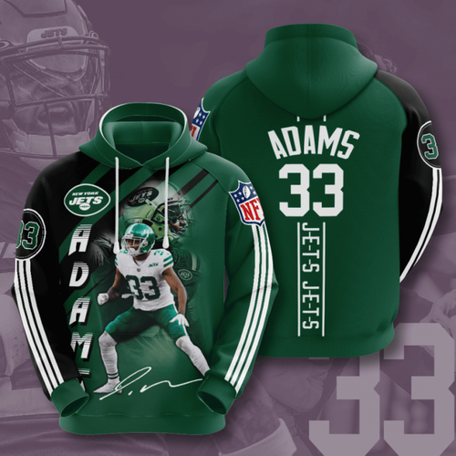 Amazon Sports Team Nfl New York Jets Hoodie 3D