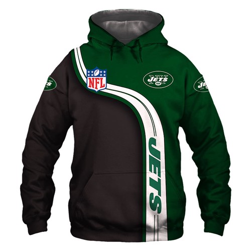 Amazon Sports Team Nfl New York Jets Season Hoodie 3D
