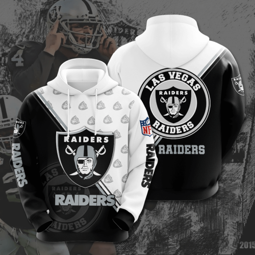Amazon Sports Team Nfl Oakland Raiders Men Women Raider Hoodie 3D