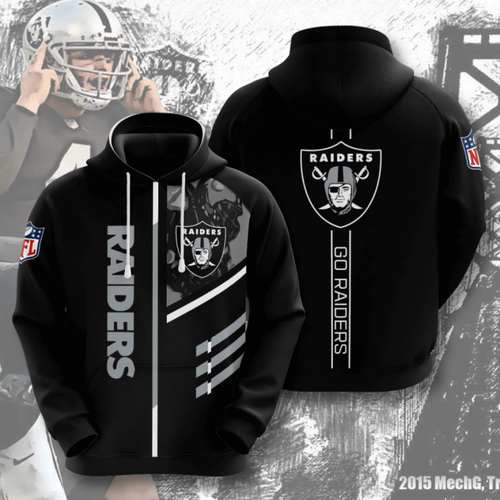 Amazon Sports Team Nfl Oakland Raiders Hoodie 3D