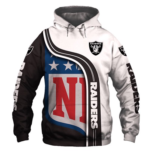 Amazon Sports Team Nfl Oakland Raiders Hoodie 3D