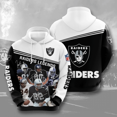 Amazon Sports Team Nfl Oakland Raiders Hoodie 3D