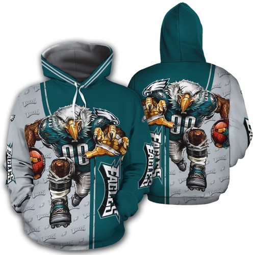Amazon Sports Team Nfl Philadelphia Eagles Hoodie 3D