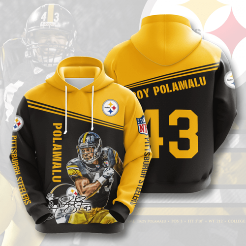 Amazon Sports Team Nfl Pittsburgh Steelers Hoodie 3D