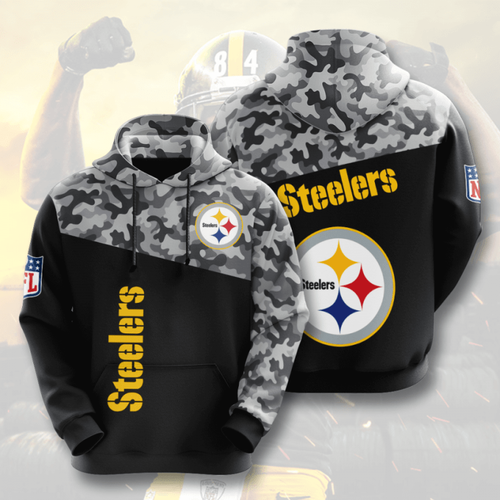 Amazon Sports Team Nfl Pittsburgh Steelers Hoodie 3D