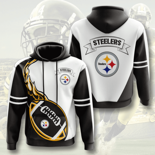 Amazon Sports Team Nfl Pittsburgh Steelers Hoodie 3D