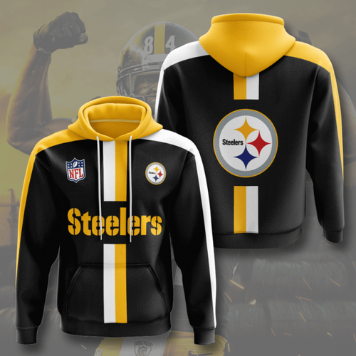 Amazon Sports Team Nfl Pittsburgh Steelers Hoodie 3D