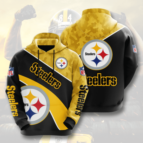 Amazon Sports Team Nfl Pittsburgh Steelers Hoodie 3D