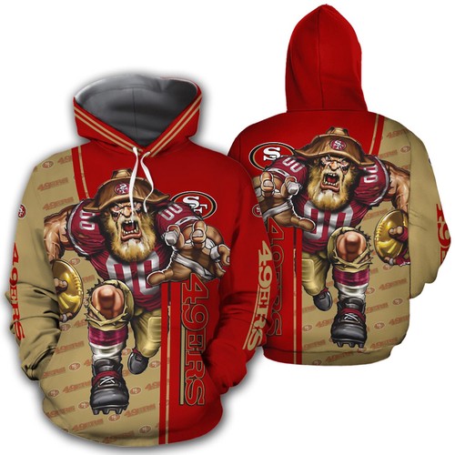 Amazon Sports Team Nfl San Francisco Hoodie 3D