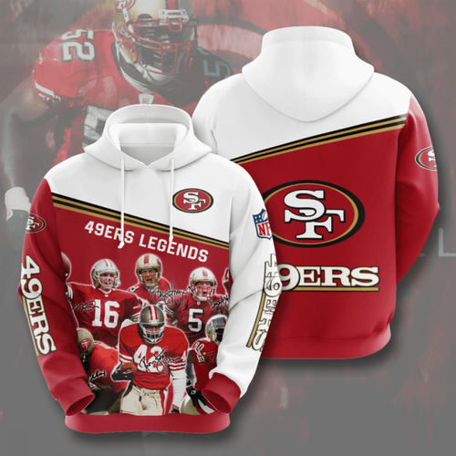 Amazon Sports Team Nfl San Francisco Hoodie 3D