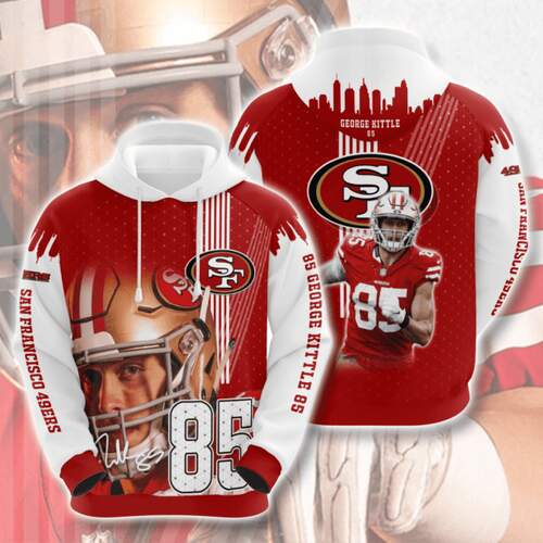 Amazon Sports Team Nfl San Francisco Hoodie 3D