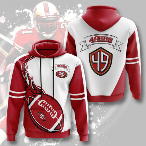 Amazon Sports Team Nfl San Francisco Hoodie 3D
