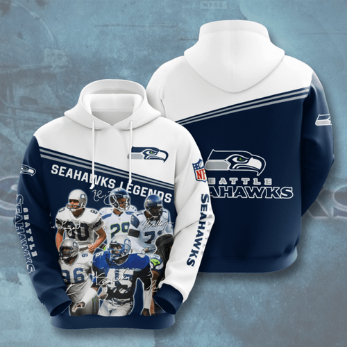 Amazon Sports Team Nfl Seattle Seahawks Hoodie 3D