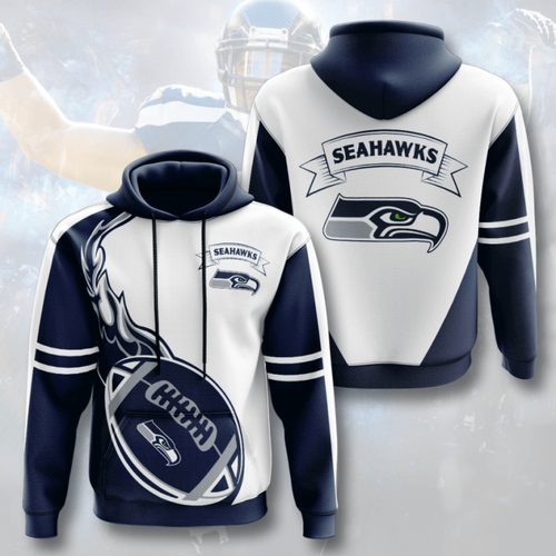 Amazon Sports Team Nfl Seattle Seahawks Hoodie 3D