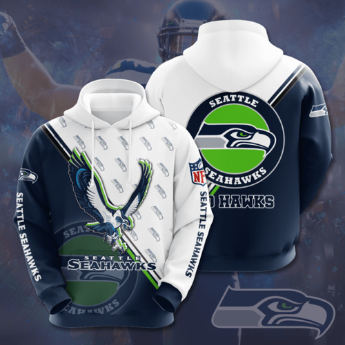 Amazon Sports Team Nfl Seattle Seahawks Hoodie 3D