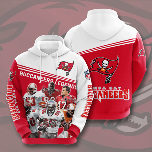Amazon Sports Team Nfl Tampa Bay Buccaneers Hoodie 3D