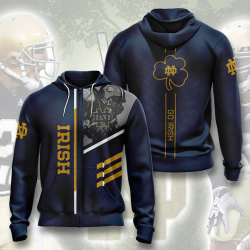 Amazon Sports Team Notre Dame Fighting Irish Hoodie 3D