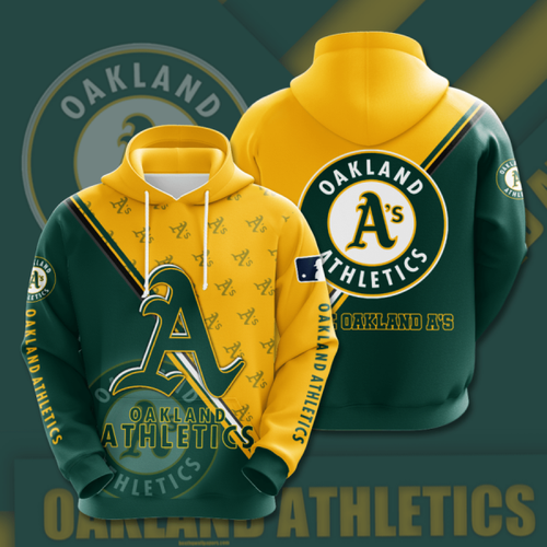 Amazon Sports Team Oakland Athletics Ncaa Football Hoodie 3D