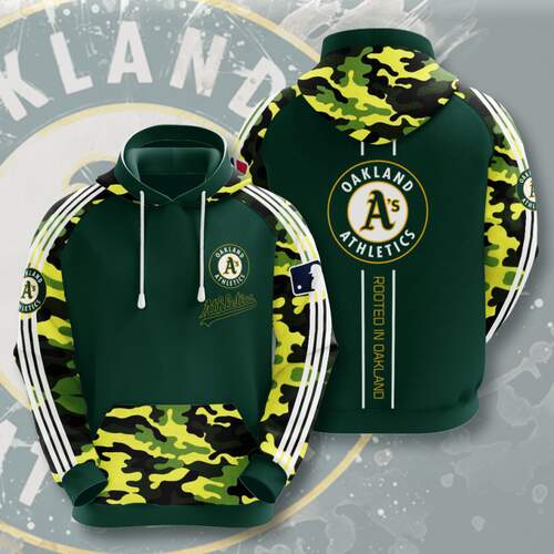 Amazon Sports Team Oakland Athletics Hoodie 3D