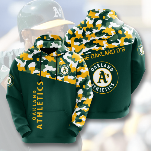 Amazon Sports Team Oakland Athletics Hoodie 3D