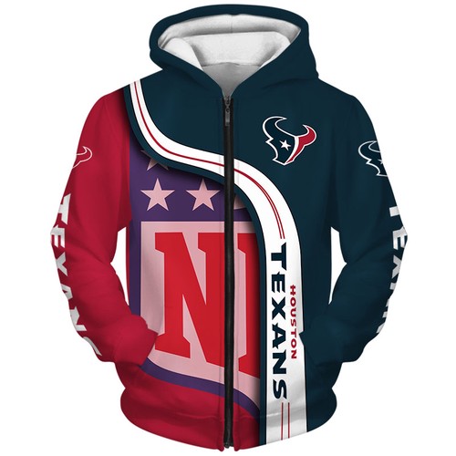 Amazon Sports Team Official Nfl Houston Texans Hoodie 3D