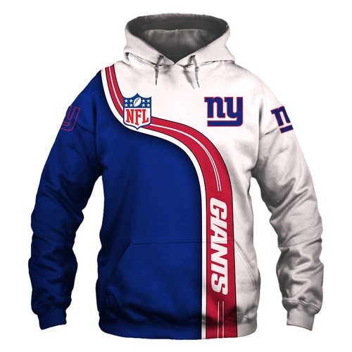 Amazon Sports Team Official Nfl New York Giants Hoodie 3D